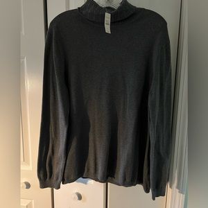 Talbots Grey Turtleneck Sweater